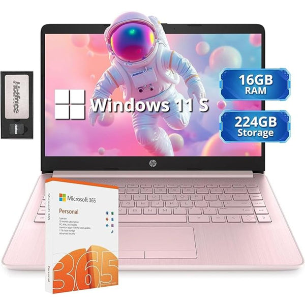 HP Stream 14" HD BrightView Laptop