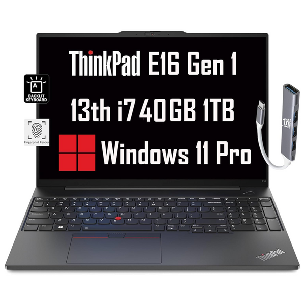 Lenovo ThinkPad E16 Business Laptop